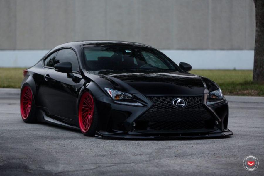 Lexus RC350 F-Sport on Vossen Wheels (LC-105T) '2016